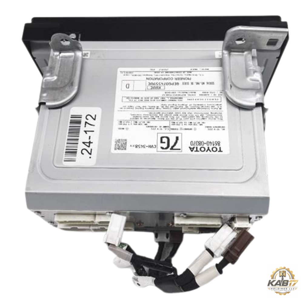 2016–2017 Toyota Sienna CD Player Satellite HD Radio Receiver and display OEM — view 3