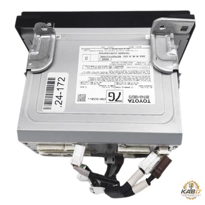 2016–2017 Toyota Sienna CD Player Satellite HD Radio Receiver and display OEM — view 3