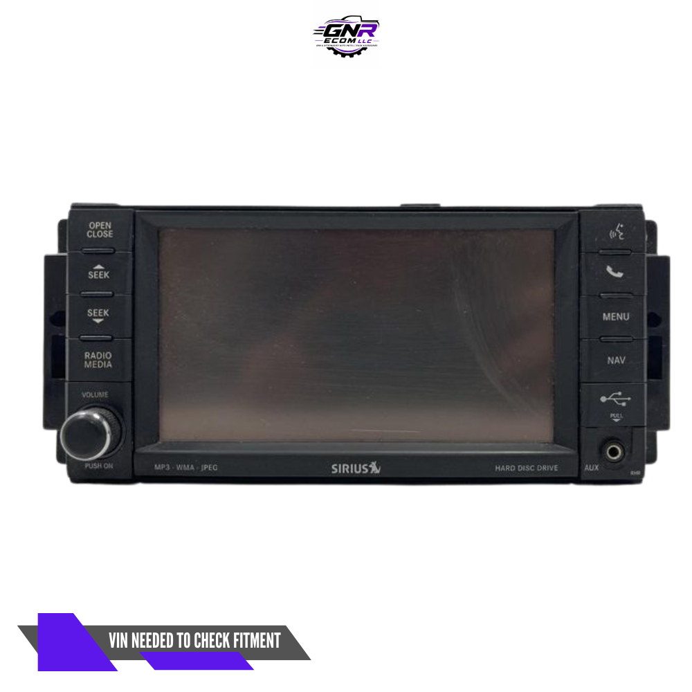 2013 Chrysler 200 AM-FM-CD-DVD-H<wbr/>DD Navigation UConnect Radio RHR OEM — view 1