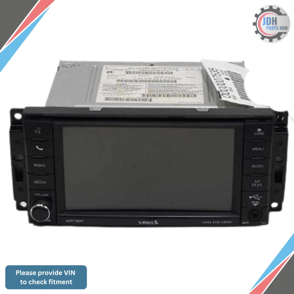 2012–2019 Chrysler Town Country Radio Display Receiver RHB NAV OEM — view 1
