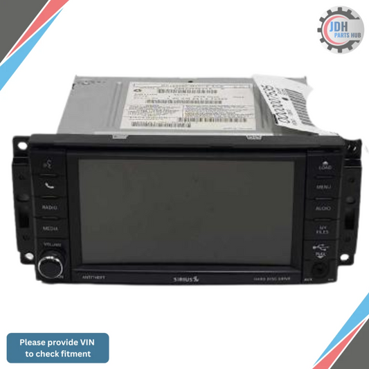 2012–2019 Chrysler Town Country Radio Display Receiver RHB NAV OEM — view 1