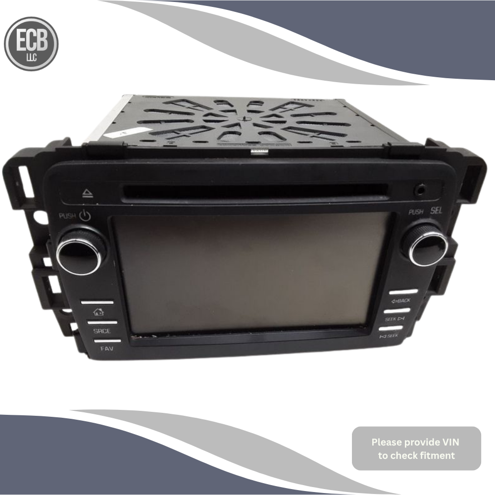 2015–2016 Chevrolet Traverse Radio CD Player with Display Screen OPTION UI6 OEM — view 1