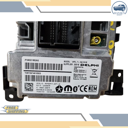 2018–2020 Dodge Charger AM FM Radio Receiver with Display Screen OEM — view 3