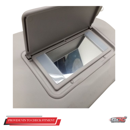 2021–2024 Ford Escape RH Passenger Sunvisor Sun Visor with Mirror & Light OEM — view 2