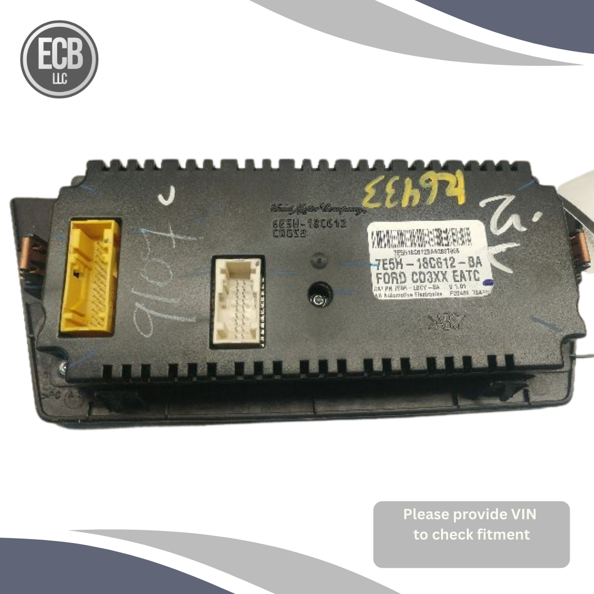 2006–2009 Ford Fusion A/C Heater Climate Temperature Control OEM — view 2