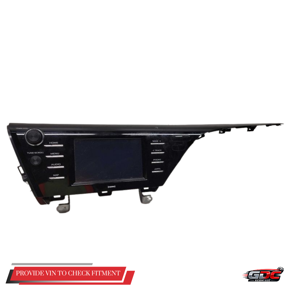 2020 Toyota Camry Radio Receiver Navigation Display Screen OEM 86140-06D20 — view 1