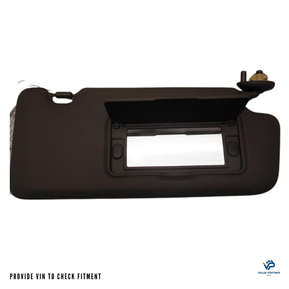 2012–2015 Honda Civic RH Passenger Sunvisor Sun Visor with Mirror OEM — view 1