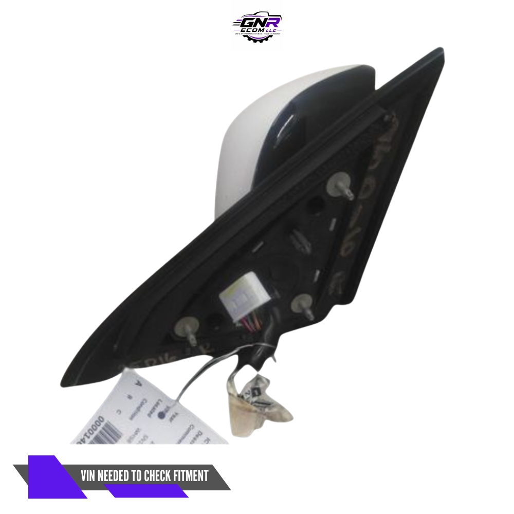 2017–2020 Infiniti QX60 Right Passenger Side Door Mirror Assembly White — view 5