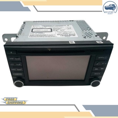 2015 Nissan Sentra CD Player Radio Receiver Navigation With Display Screen OEM — view 1