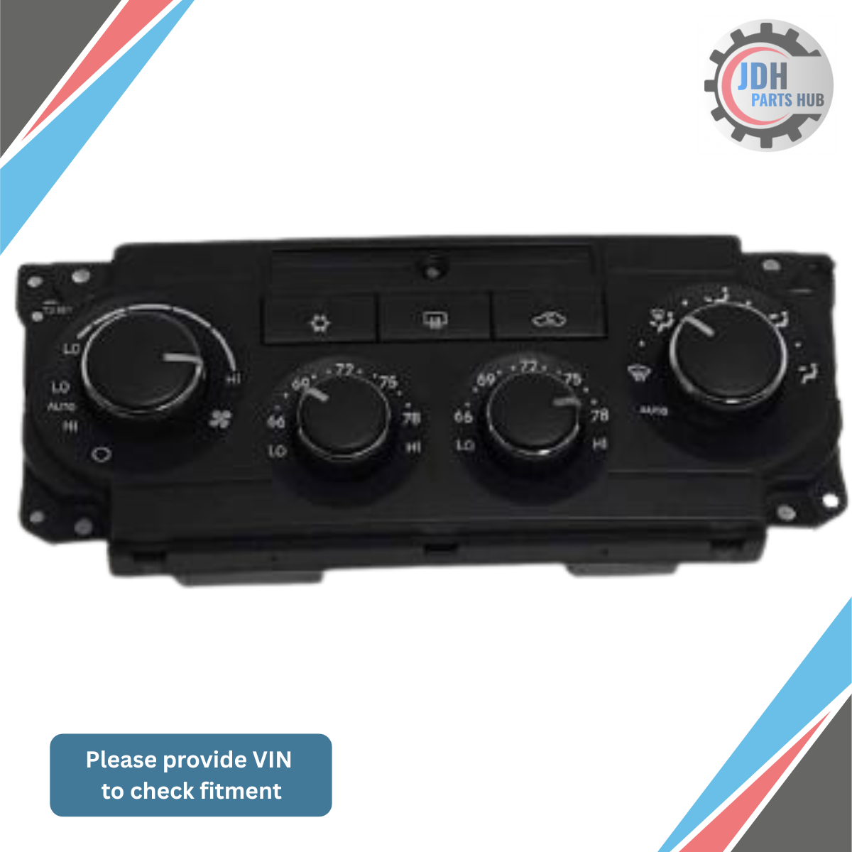 2008–2010 Chrysler 300 Climate AC Heater Temperature Control OEM — view 1