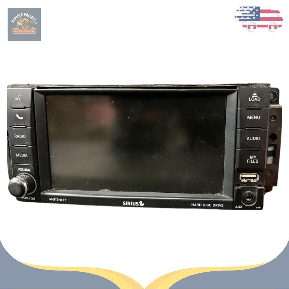 2013–2019 DODGE CARAVAN AM FM CD Navigation Radio Player Display Screen OEM RHB — view 1