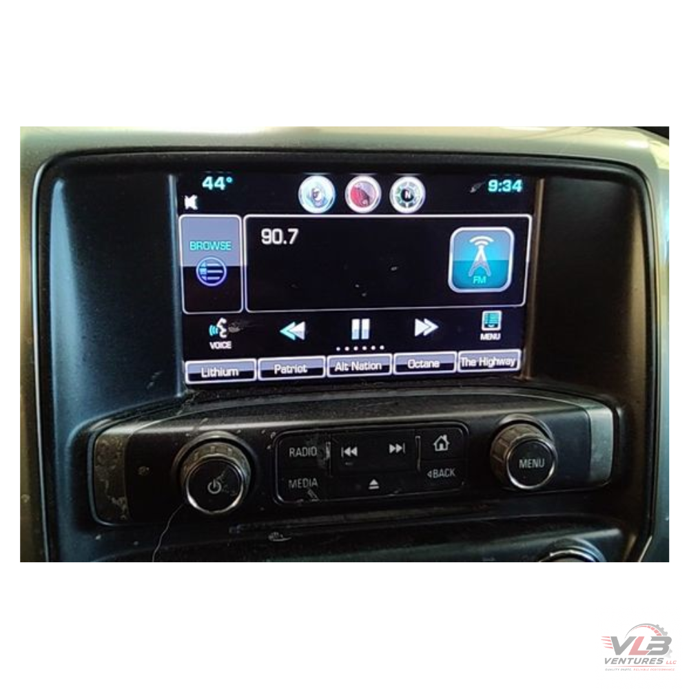 2015–2016 Chevrolet Silverado 1500 2500 Radio Control Panel Screen OEM — view 2