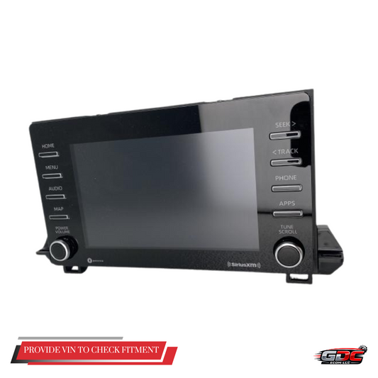 2021–2023 Toyota Camry Radio Receiver with Navigation with Display OEM 86140-06D90 — view 1
