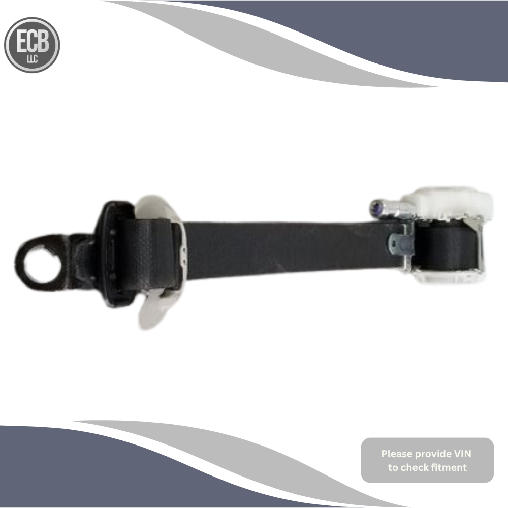 2016–2022 Toyota Tacoma Front Seat Belt Passenger Crew Cab 4 Door (Black) OEM — view 3