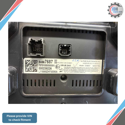 2019–2020 Chevrolet Malibu Control Panel Controller Display Screen OEM — view 3