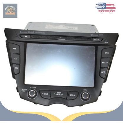 2012–2015 Hyundai Veloster Radio Receiver Display Screen with Navigation 13 14 — view 2