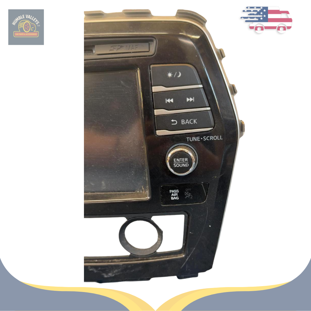 2016–2017 Nissan Maxima Navigation Display Radio Receiver OEM — view 3