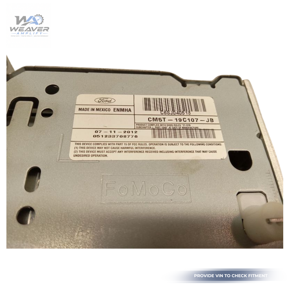 2012–2015 Ford FOCUS HD Radio Receiver Satellite AM FM CD MP3 with SYNC OEM 12 13 — view 4