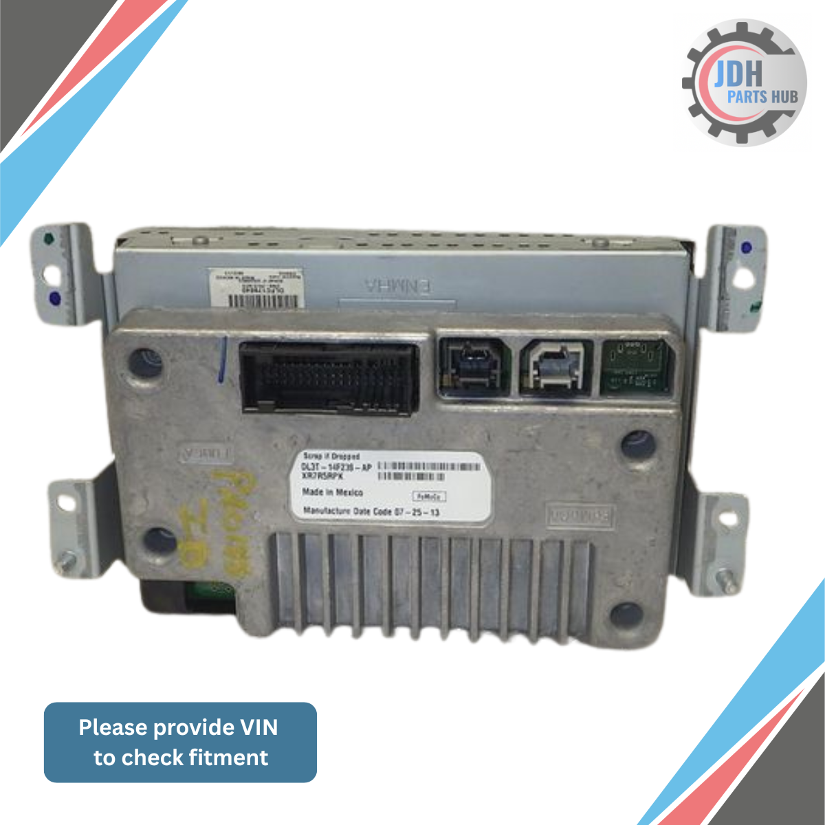 2013–2014 Ford F150 8? Radio Info Display Screen OEM — view 2