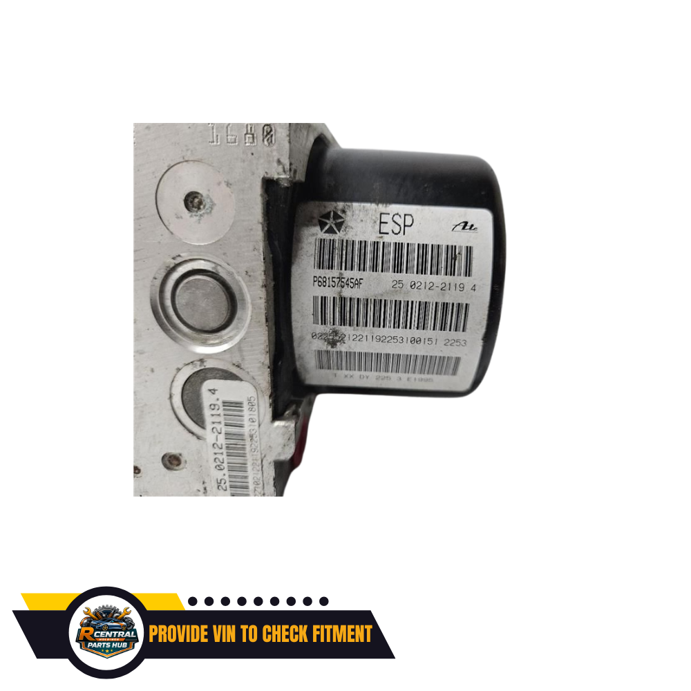 2014 Chrysler 300 Abs Anti-lock Brake Actuator Pump Module Assembly OEM Warranty — view 3
