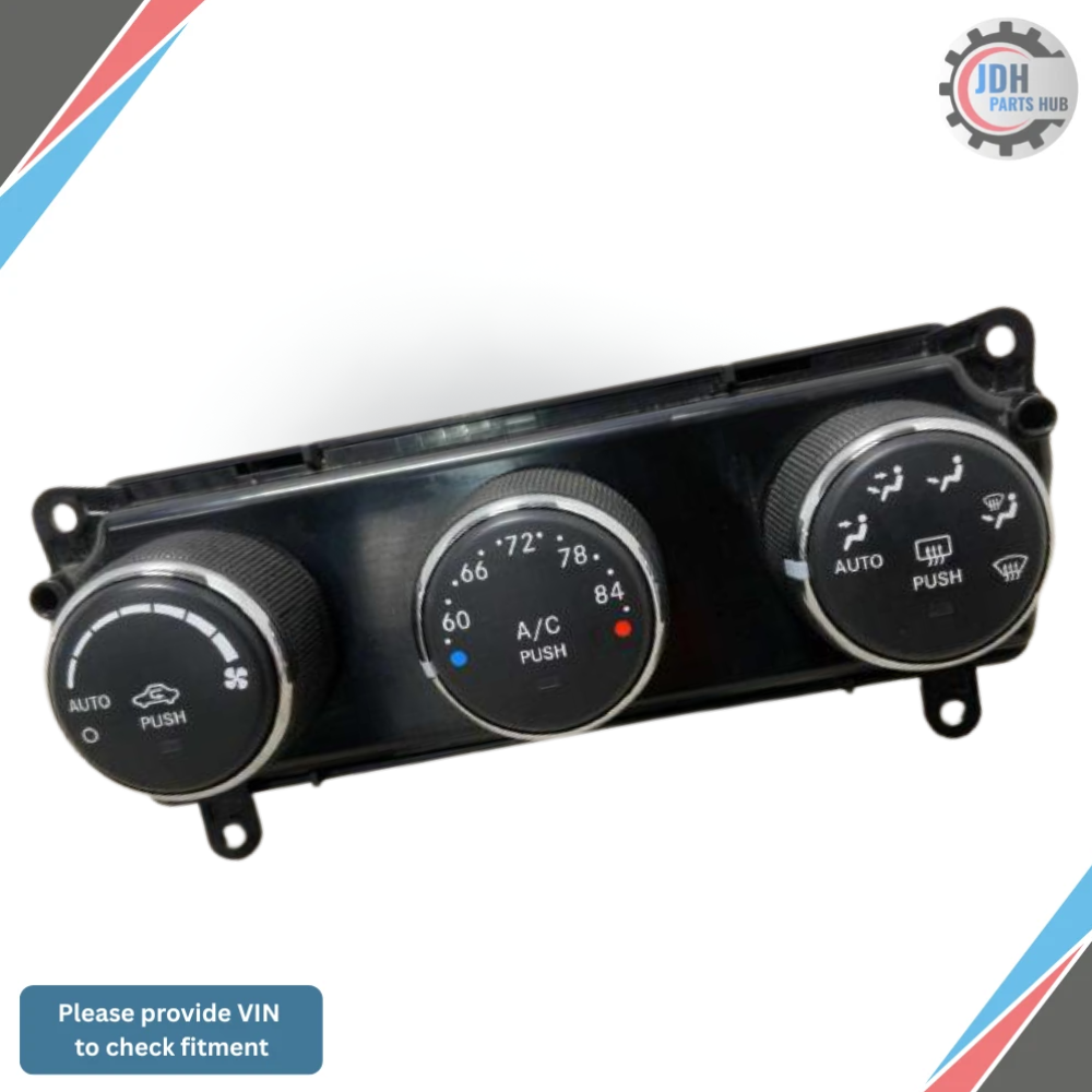 2014–2018 Jeep Wrangler Heater AC Temperature Control OEM — view 3