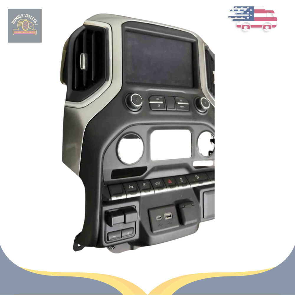 2020 Chevrolet Silverado 1500 Radio Control Panel Display Screen OEM — view 2