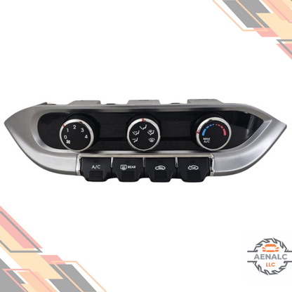 2012–2015 Kia Rio A/C Heater manual Temperature Climate Control (3 knob) OEM — view 1