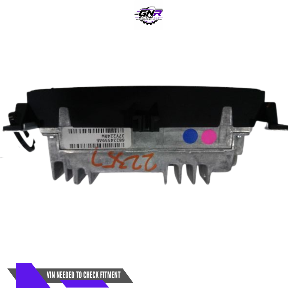 2014 Jeep Grand Cherokee Radio Receiver 5.0 Display Satellite OEM — view 2