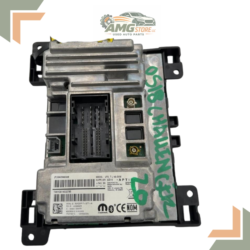 2018–2020 Dodge Charger AM FM Radio Receiver with Display Screen OEM — view 3