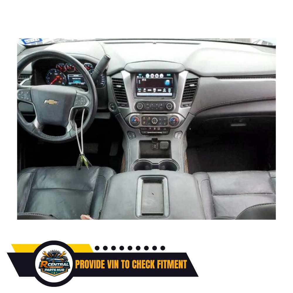 2017–2020 Chevrolet Tahoe Radio Control Panel With Display Screen OEM — view 3