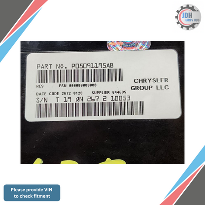 2012–2017 Jeep Patriot AM-FM-CD-MP3 Player Satellite Radio Receiver ID RES OEM — view 3