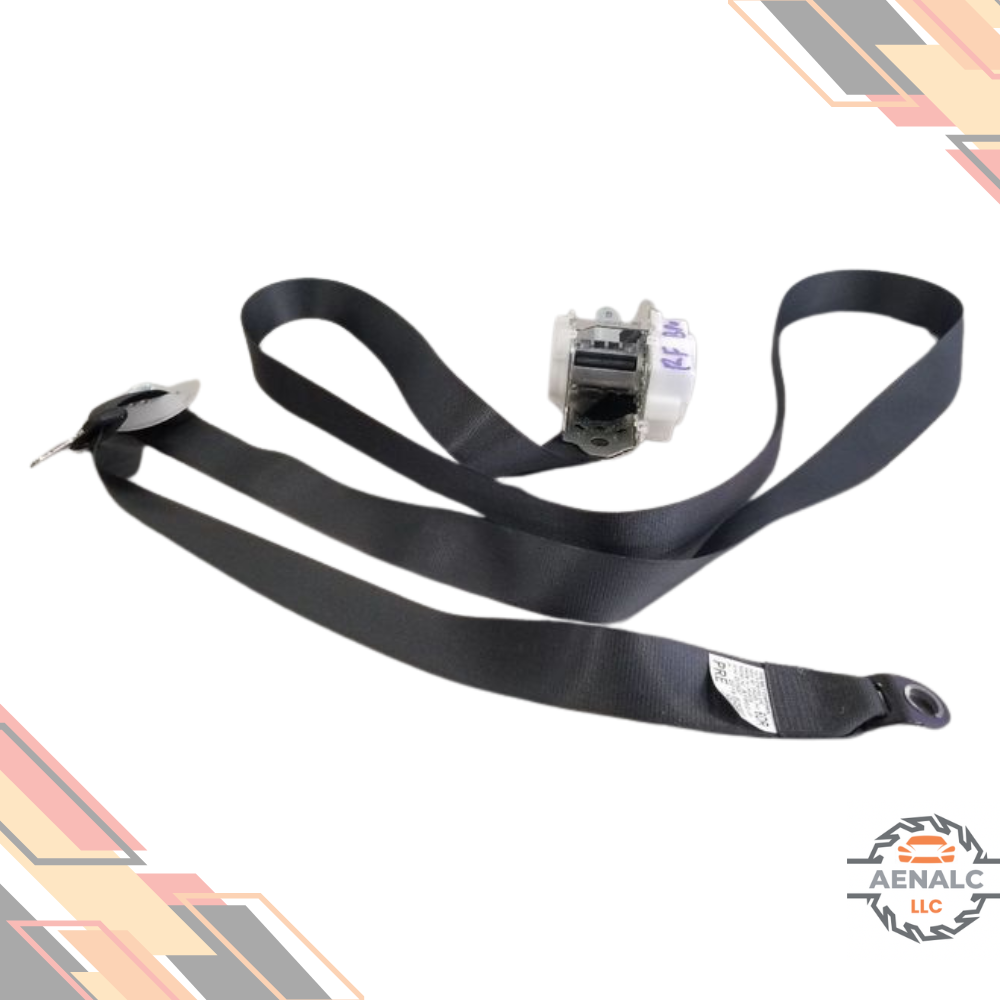 2016–2022 Toyota Tacoma Front Seat Belt Passenger Crew Cab 4 Door (Black) OEM — view 2