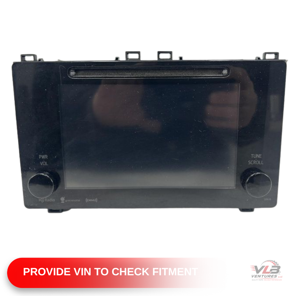 2017–2019 Toyota Corolla Radio Display Receiver 100638 OEM 86140-02540 — view 1