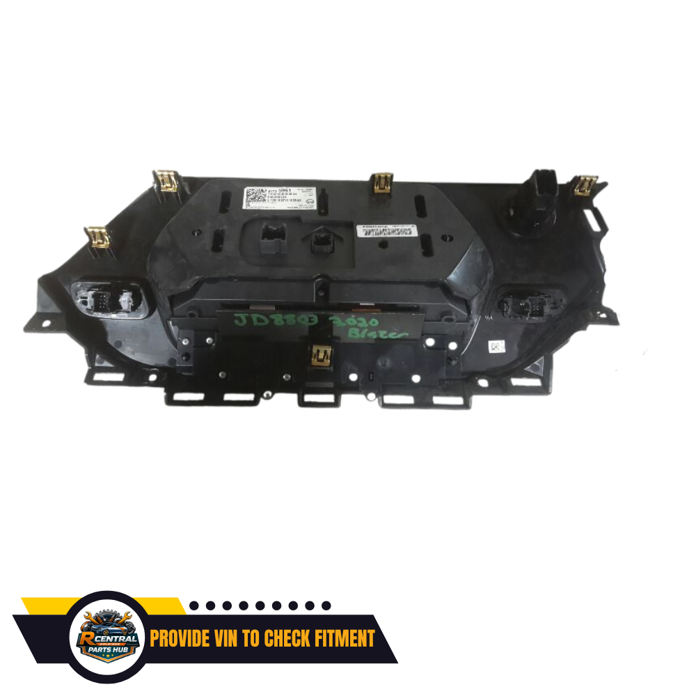 2020–2022 Chevrolet Blazer Dash Information Display Screen Control Panel Option IOR — view 2