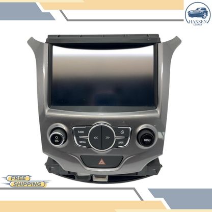 2016–2017 Chevrolet Cruze Radio Receiver 8" Display Option UQA 16 17 — view 1