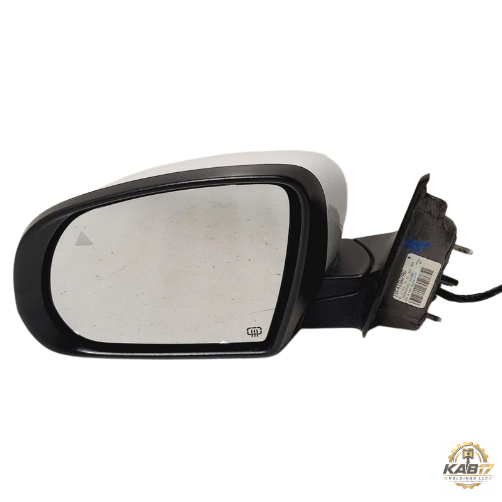 2014–2021 Jeep Cherokee Left Driver Side View Door Mirror White OEM — view 3