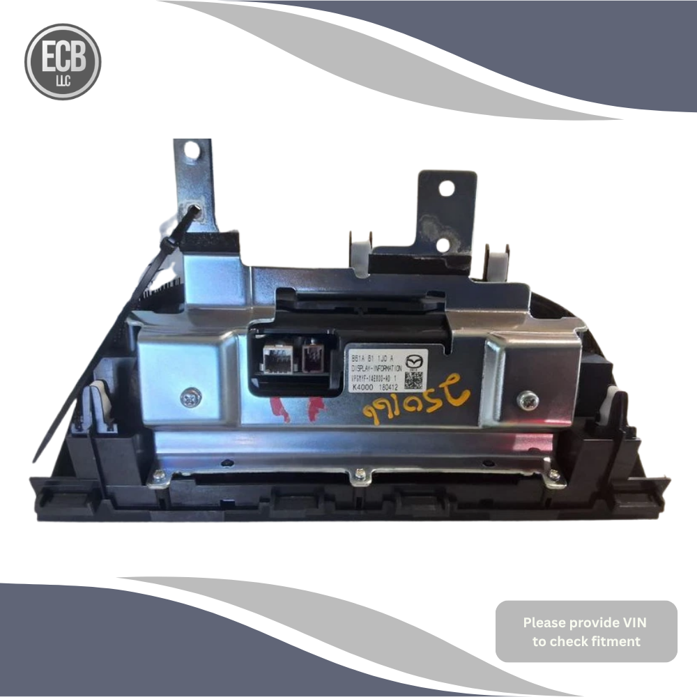 2017–2018 Mazda 3 Radio 7" Display Screen OEM — view 2