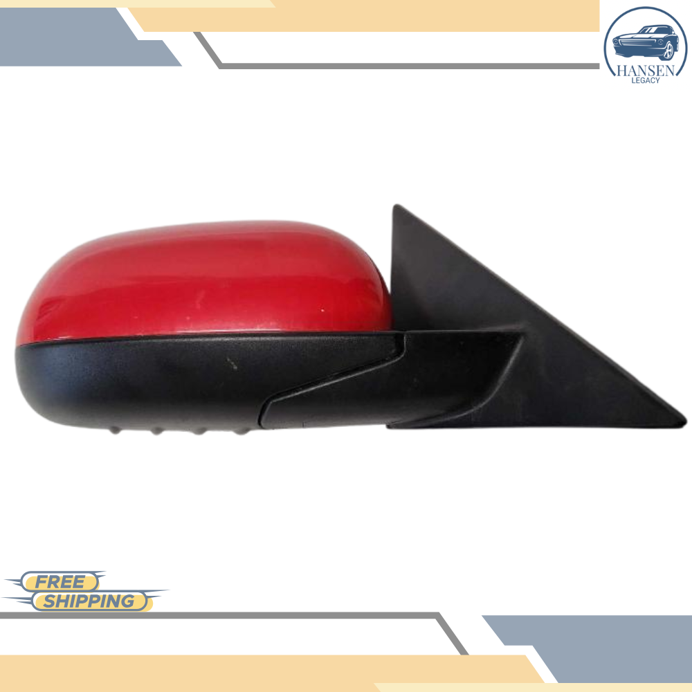 2020–2023 Kia Soul Right Passenger Side Mirror Assembly Red OEM — view 3