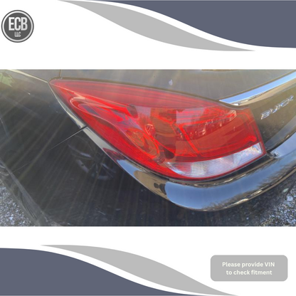 2011–2013 Buick Regal Left Driver Side Tail Light Assembly OEM — view 2