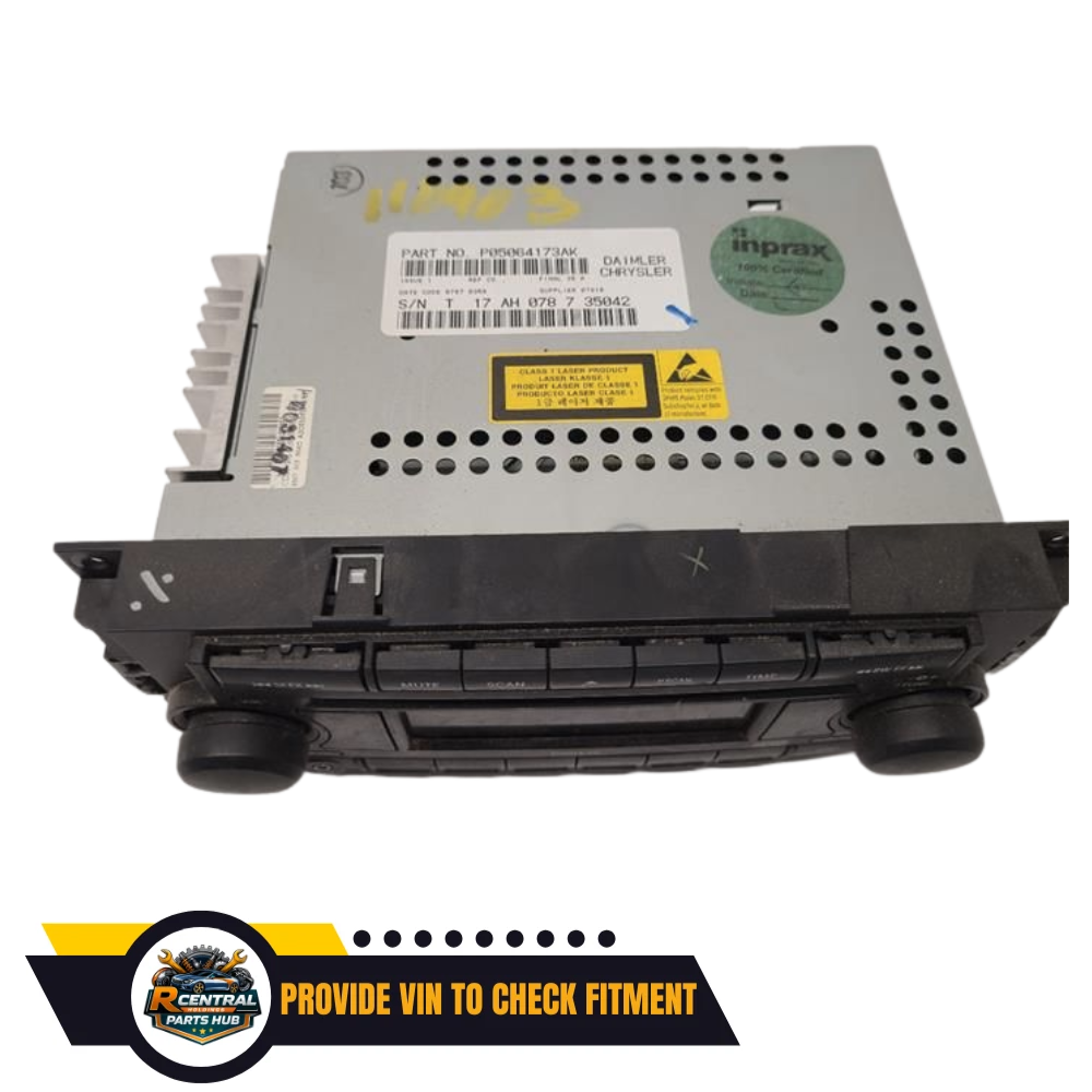 2005–2007 Jeep Grand Cherokee Radio Receiver REF — view 2