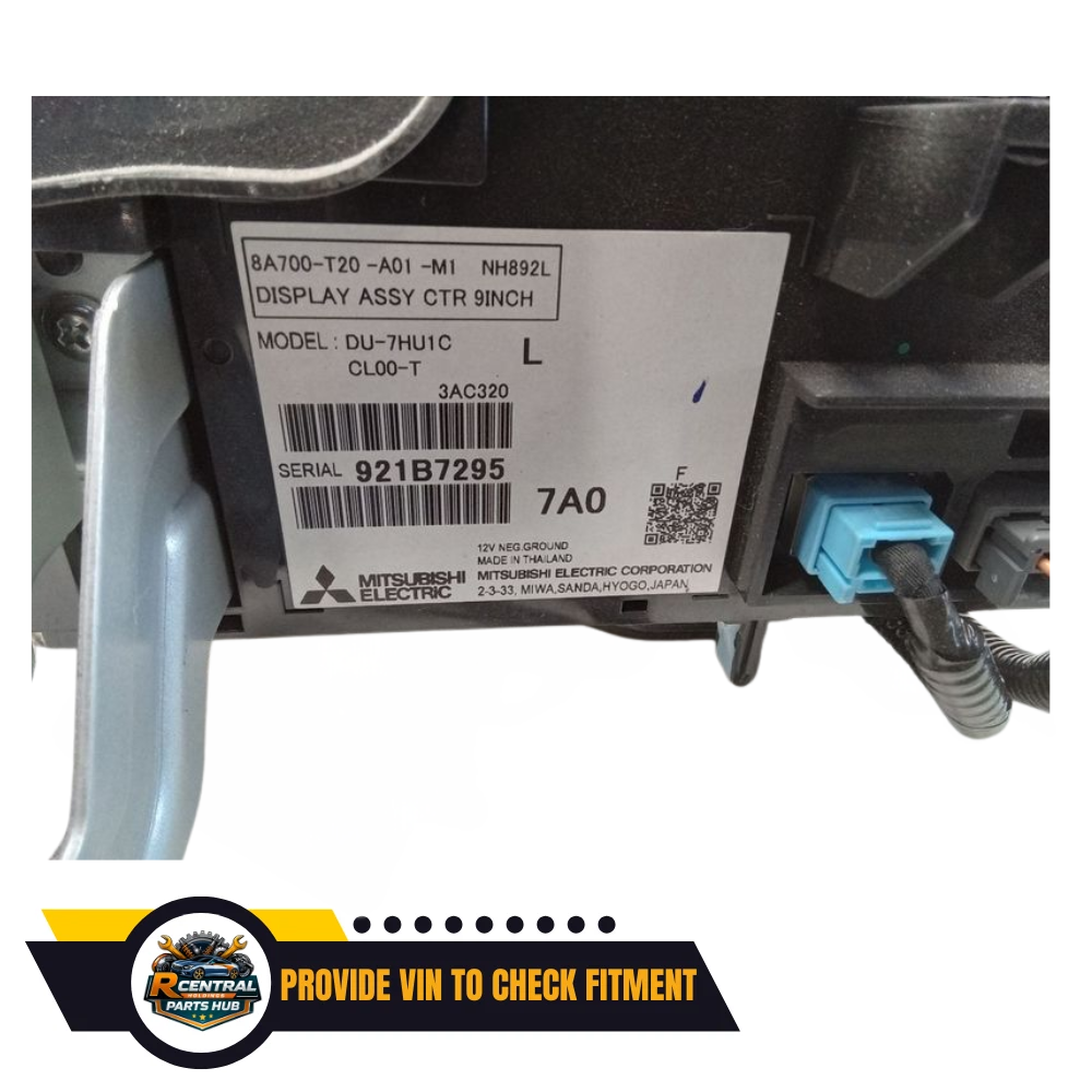 2022–2025 Honda Civic Information Display Screen 9 inch OEM — view 3