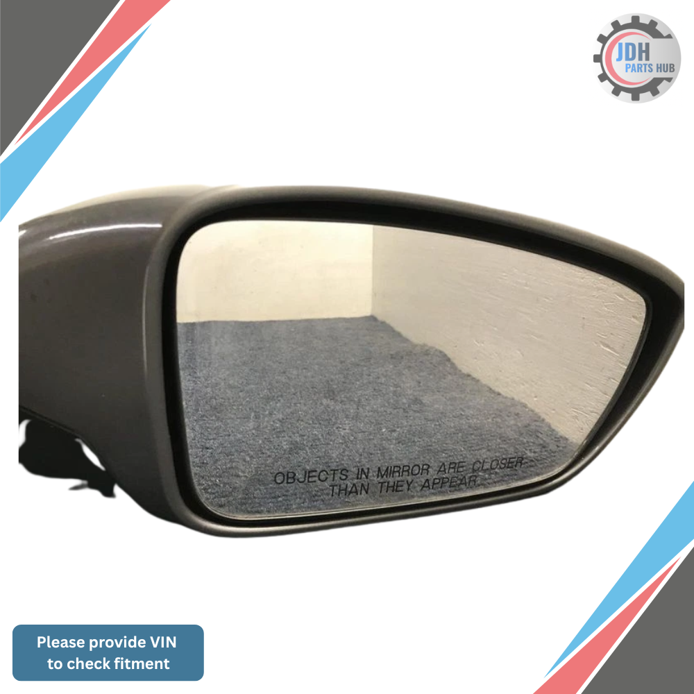 2011–2014 Hyundai Sonata RH Passenger Side Power View Mirror Assembly OEM — view 2