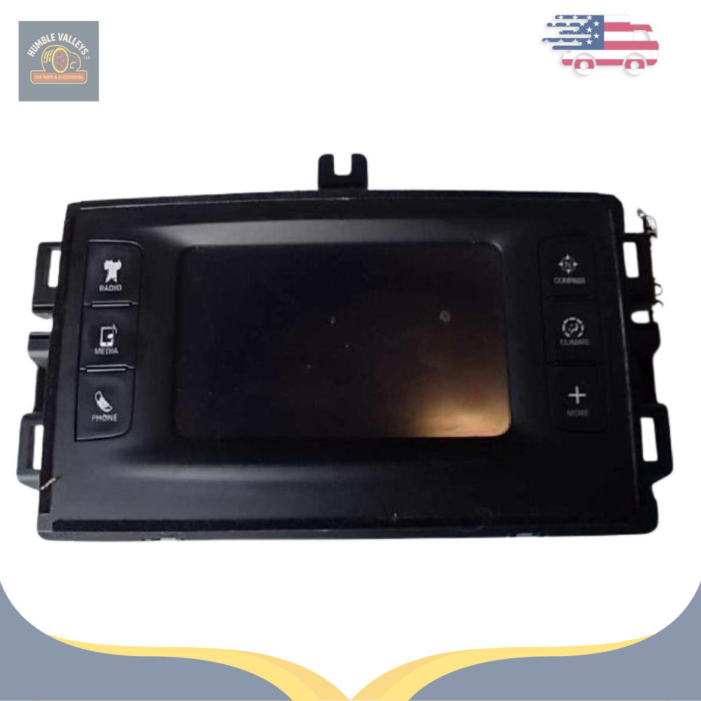 2014 Jeep Grand Cherokee Radio Receiver 5.0 Display Satellite OEM — view 1