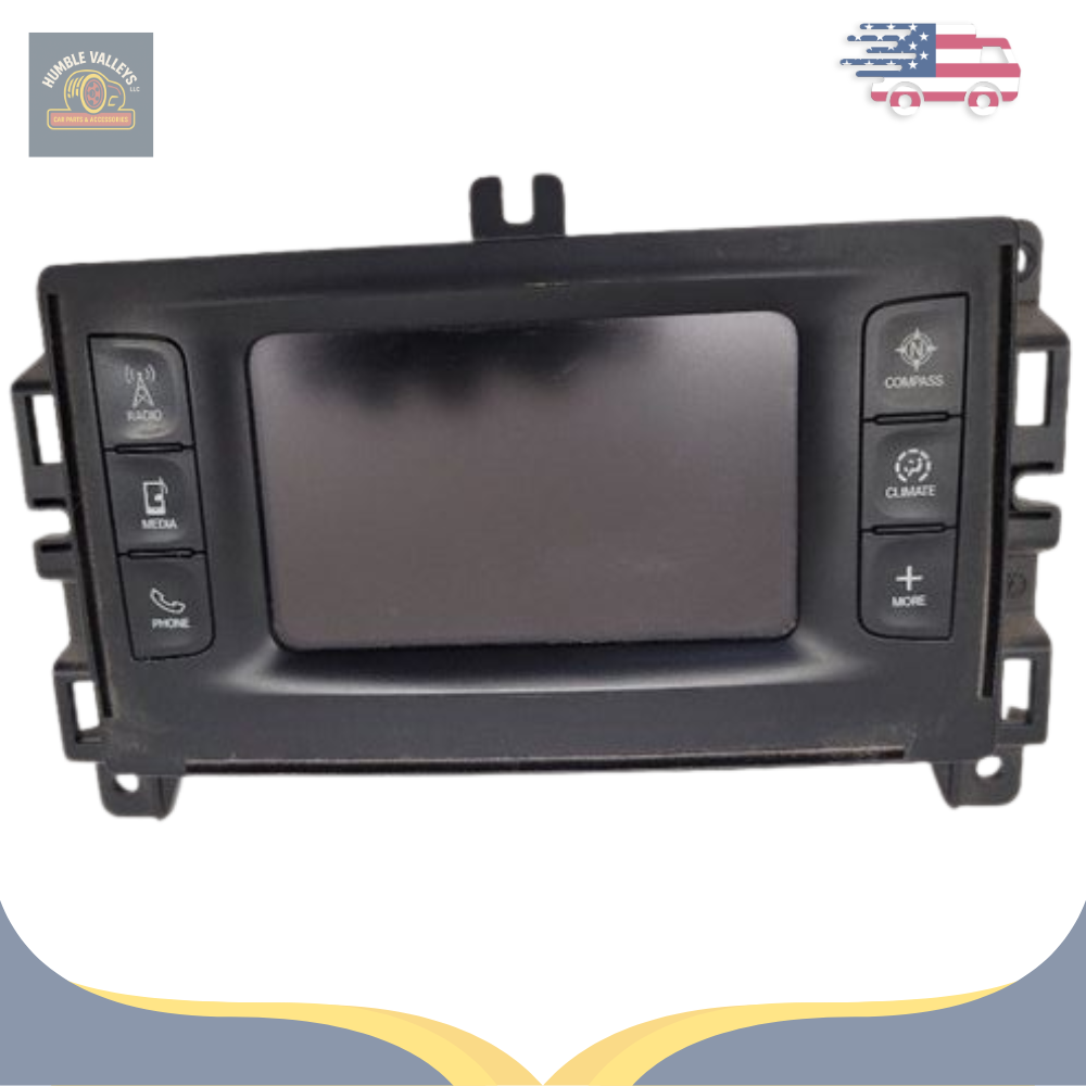 2016 Jeep Cherokee Display Screen Bluetooth Radio Receiver OEM — view 1