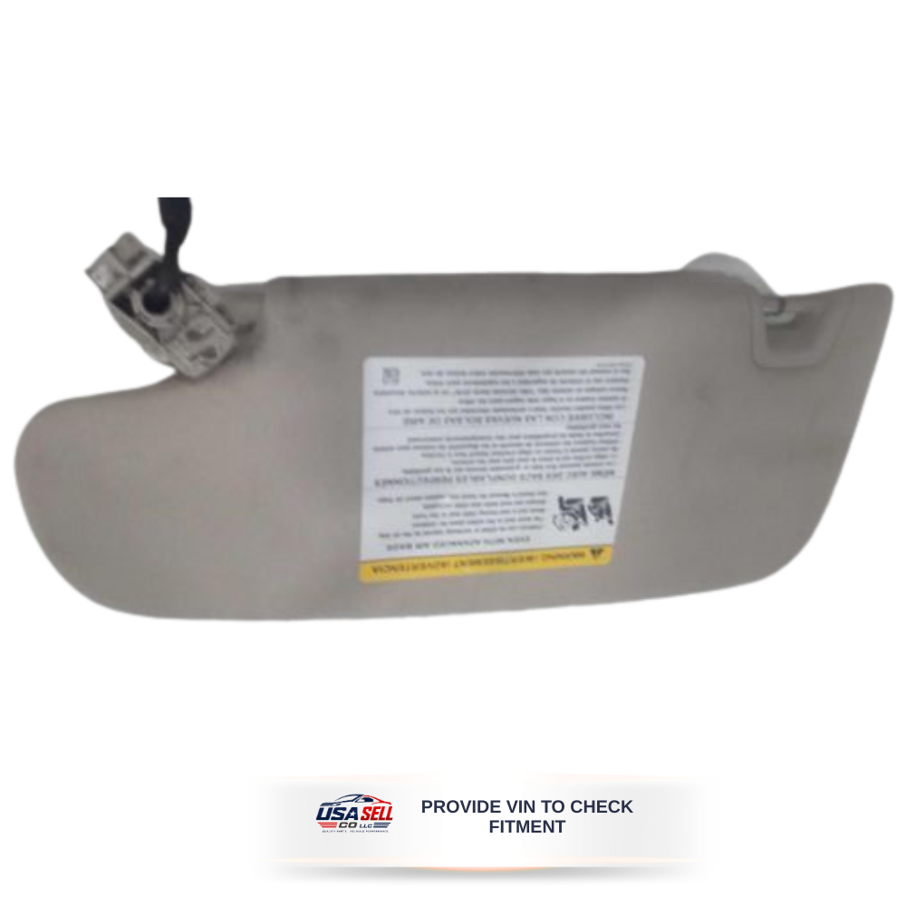 2019 Lincoln Nautilus RH Passenger Sunvisor Sun Visor with Mirror & Light OEM — view 1
