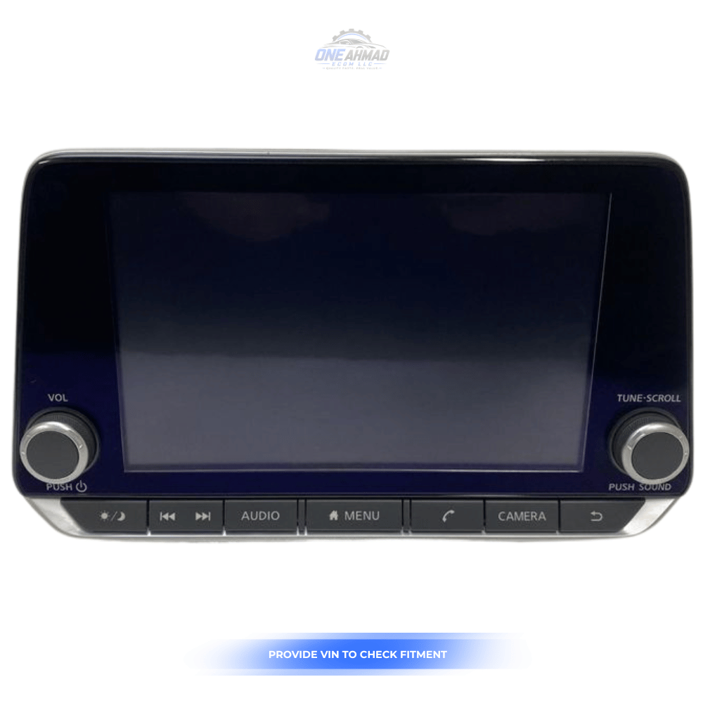 2020–2022 Nissan SENTRA Radio Display Receiver Screen AM FM without Navigation OEM — view 1