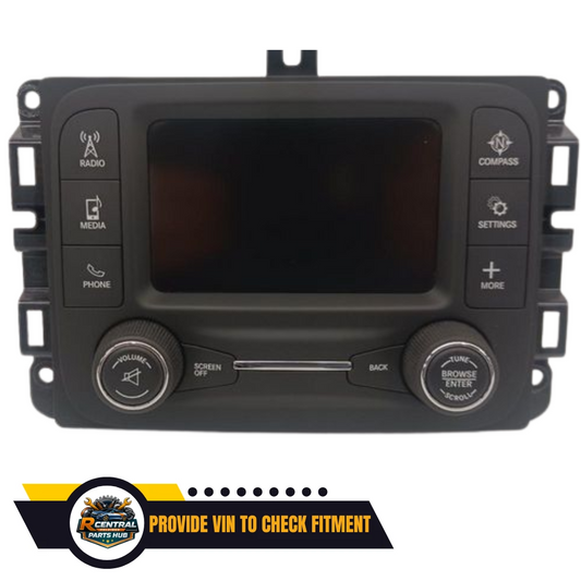 2018–2020 Dodge Ram 1500 AM FM Radio Receiver with Display Screen OEM — view 1