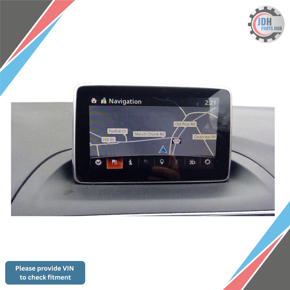 2014–2016 Mazda 3 AM FM 7 touch screen Display OEM — view 2