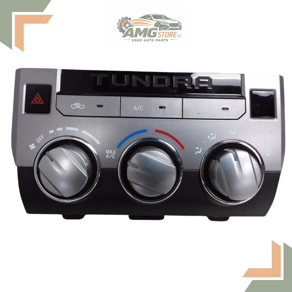 2014–2020 Toyota Tundra A/C AC Manual Heater Temperature Control Unit — view 1
