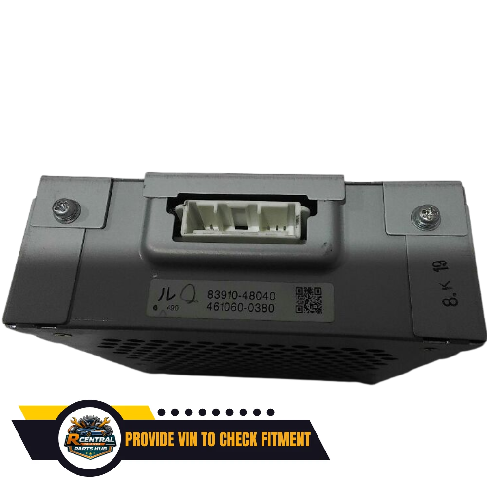 2009–2010 TOYOTA Highlander Upper Dash Information Display Screen OEM — view 4